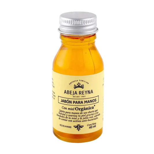 Jabón líquido corporal y manos de Miel de abeja y Jalea Real Abeja Reyna