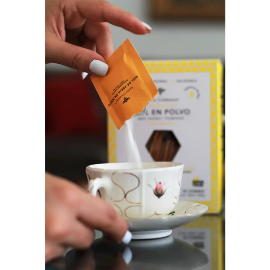 Miel en Polvo Santa Colmena 50 sobres 2g Abeja Reyna