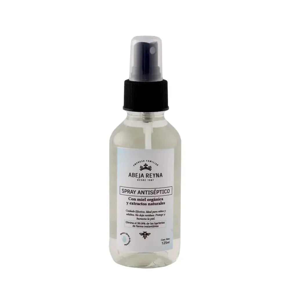 Spray Antiséptico con Miel Orgánica Abeja Reyna