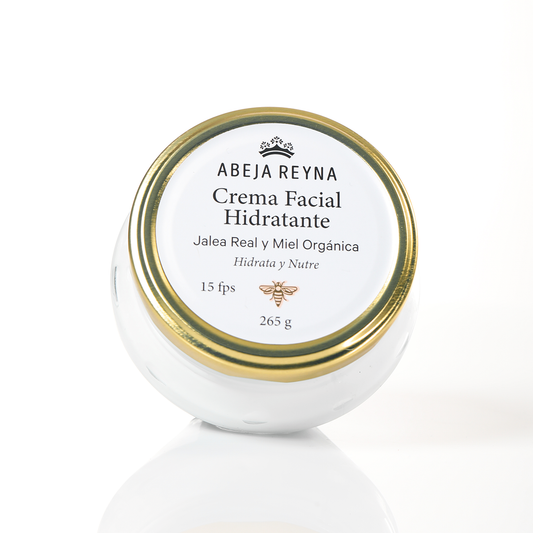 Crema Facial Hidratante con Jalea Real y miel orgánica