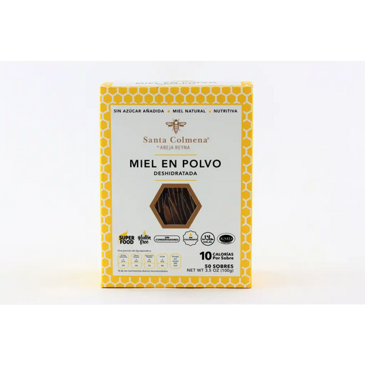 Miel en Polvo Santa Colmena 50 sobres 2g - Miel en polvo